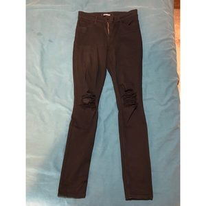 Express black jeans
